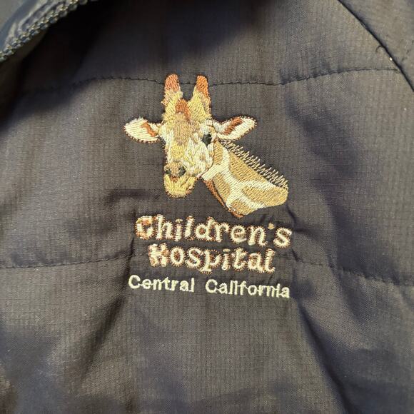 Port Authority Jacket L Quilted Puffer Black Puffer Zip Up Children’s Hospital - Picture 3 of 10